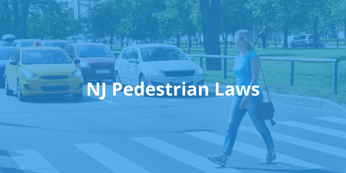 New Jersey Pedestrian Laws