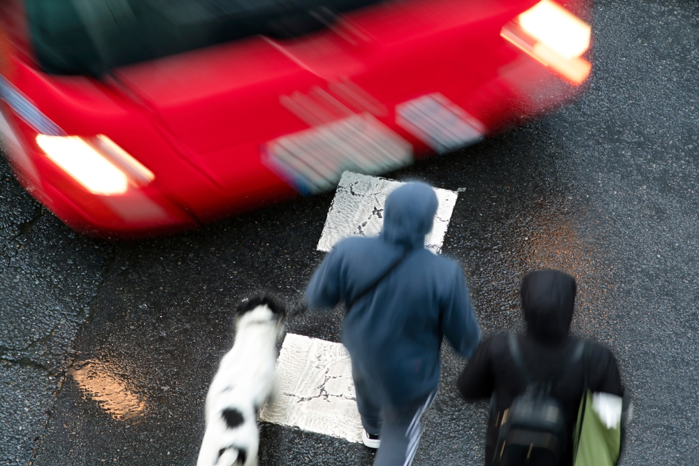 A pedestrian accident injury in Pennsylvania