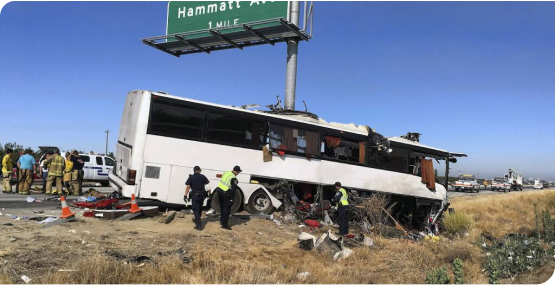 catastrophic injuries from accidents involving a bus driver after a bus crash in Pennsylvania as personal injury lawsuits