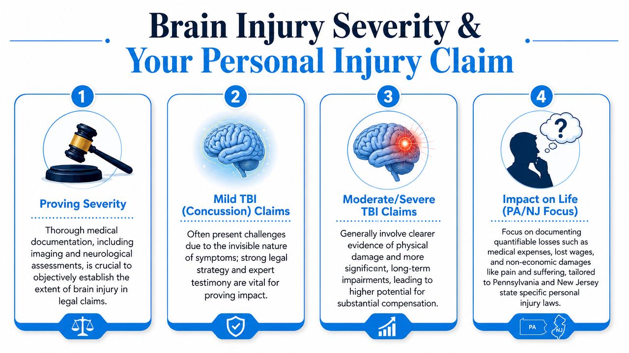 How Brain Injury Severity Impacts Your Personal Injury Claim